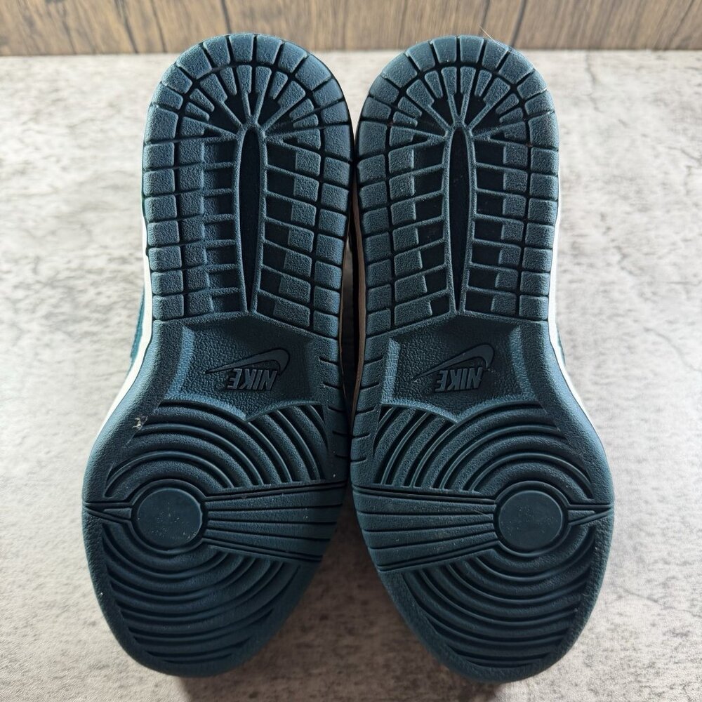 MINT 2013 Nike Dunk Sky Hi Essential Wedge Dark Sea Blue Women Sz 7 528899-300 - Picture 8 of 10